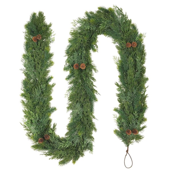 9 ft. x 10 in. Artificial Christmas Garland