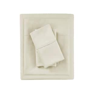 1000 Thread Count Heiq 4-Piece Cotton Blend Anti-Microbial Sheet Set