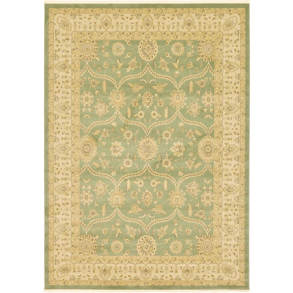 Edinburgh Tansy Light Green 8' 0 x 11' 0 Area Rug