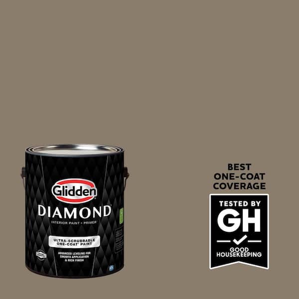 Glidden Diamond 1 gal. Patches PPG1024-6 Semi-Gloss Interior Paint with Primer