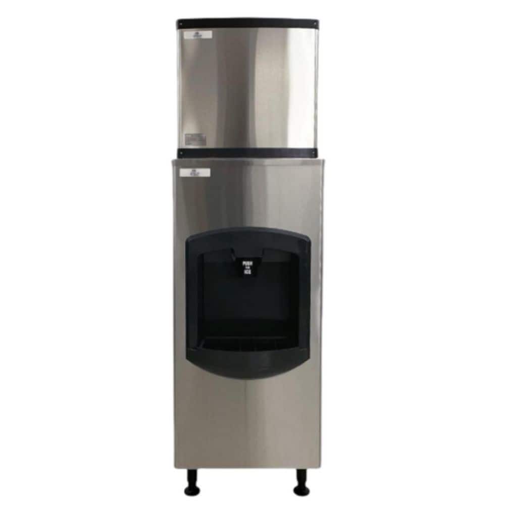 Cooler Depot NSF 500LBS Hotel Cube Ice Maker Dispenser