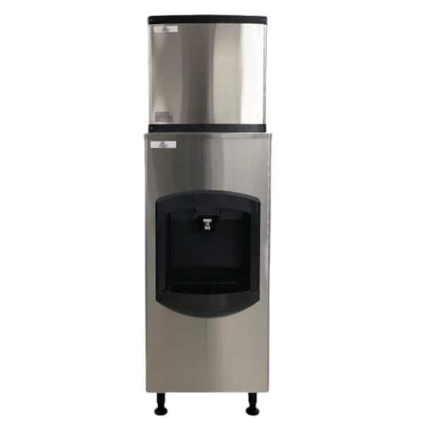 NSF 500LBS Hotel Cube Ice Maker Dispenser
