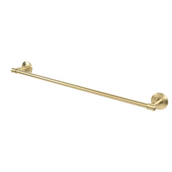 Photo 1 of Parsons 24 in. Towel Bar Brushed Gold