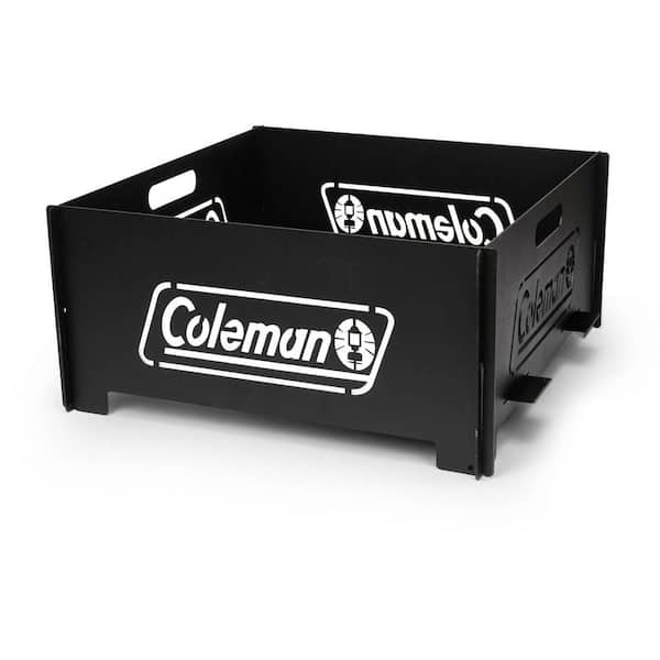 Pack-A-Way 10 in. Outdoor Wood Burning Portable Fire Pit with Easy Assemble Tongue and Groove System