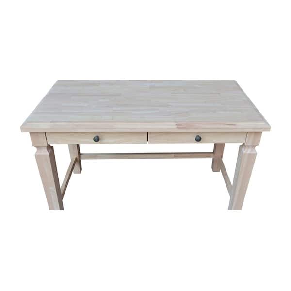 CARSON Solid Wood Rustic Handmade Custom Built Bespoke Desk Top / Dining Table  Top / Top Only 