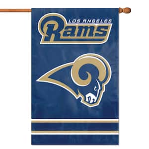 Los Angeles Rams Applique Banner Flag
