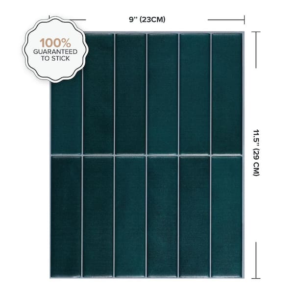 Morocco Azla 11.43 in. x 9 in. Vinyl Peel and Stick Tile (2.8 sq. ft. / 4-Pack)