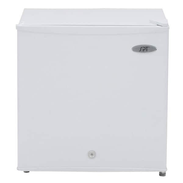 SPT 1.1 cu. ft. Upright Compact Freezer in White, Energy Star UF-114WA -  The Home Depot