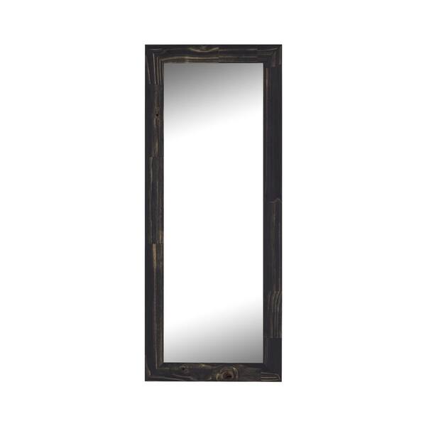 Hitchcock Butterfield Yosemite 41.5 in. x 82.5 in. Rustic Rectangle Framed Black Full-Length Decorative Mirror