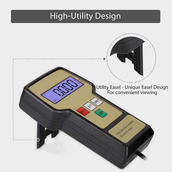Digital Refrigerant Electronic Charging Scale Meters 220 lbs for HVAC Durbale 