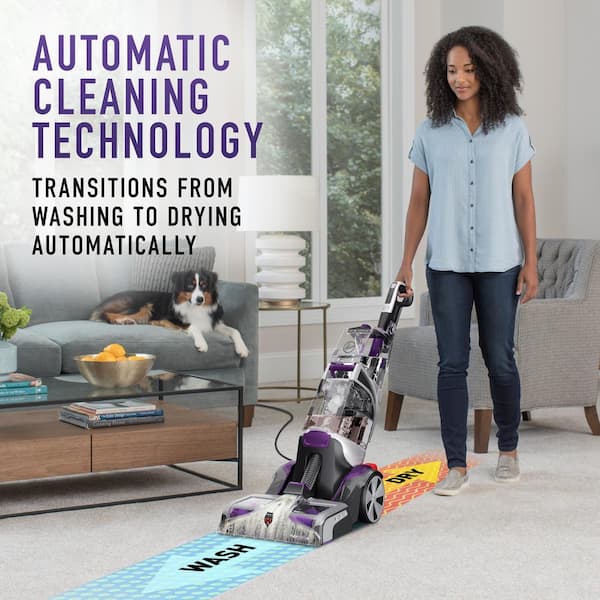 HOOVER SmartWash Pet Complete Automatic Carpet Cleaner Machine with  Removeable Stain Pretreat Wand FH53000 - The Home Depot