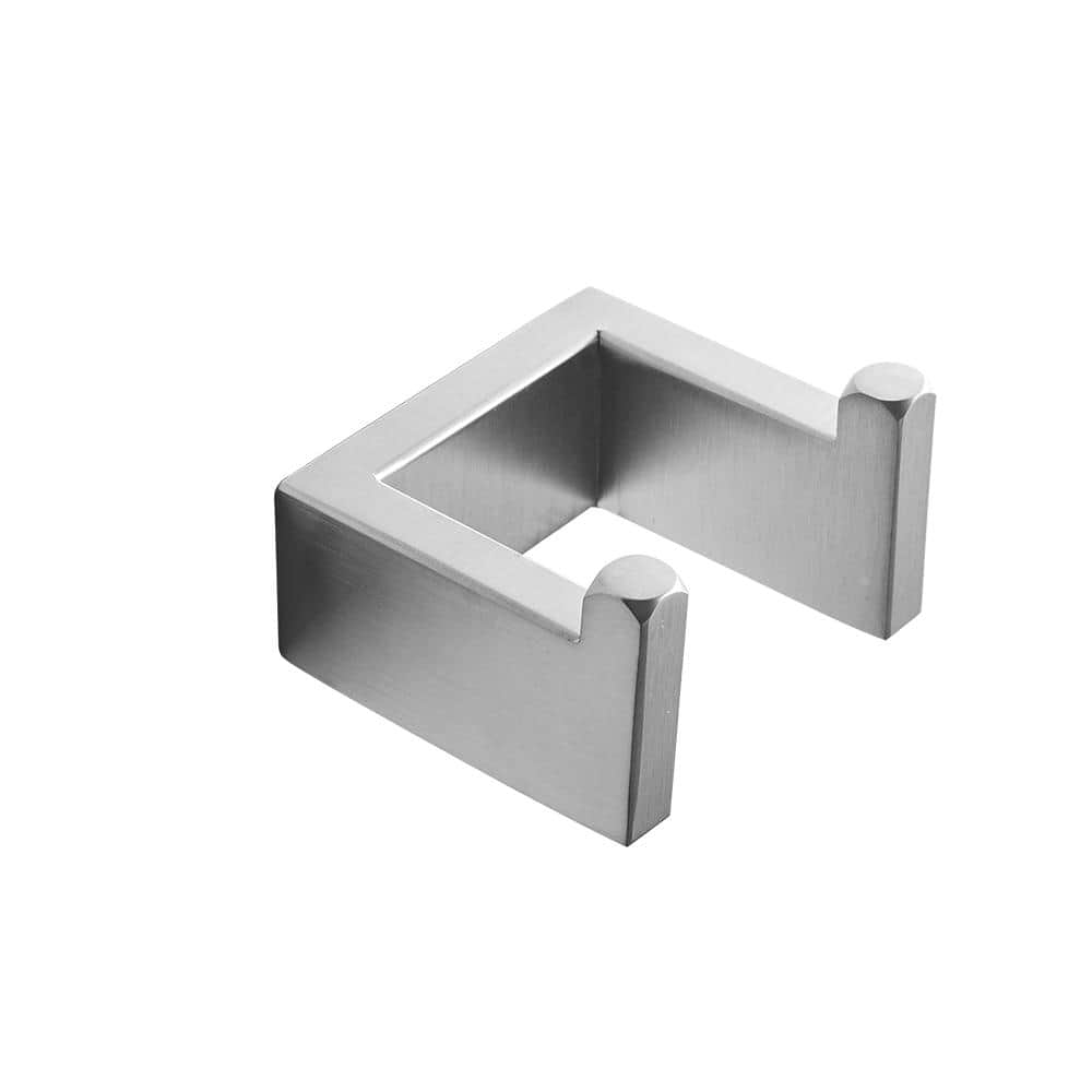Tahanbath Simple Double Towel Hook, Bath Towel Holder, Bathroom Double ...