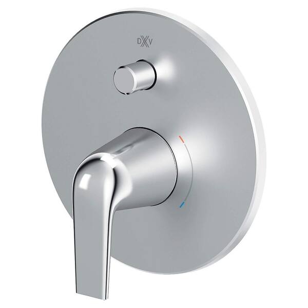 DXV Modulus 1-Handle Wall Mount Pressure Balance Tub/Shower Valve Trim Kit in Platinum Nickel (Valve Not Included)