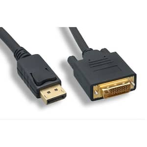 3 ft. DisplayPort To DVI Cable with Latch