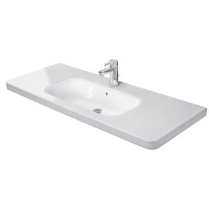 DuraStyle 6.75 in. Wall-Mounted Rectangular Bathroom Sink in White