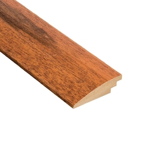 Tigerwood 3/8 in. Thick x 2 in. Wide x 78 in. Length Hard Surface Reducer Molding