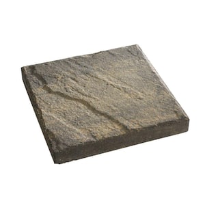 16 in. x 16 in. Charcoal/Tan Slate Top Concrete Step Stone (90-Piece Pallet)