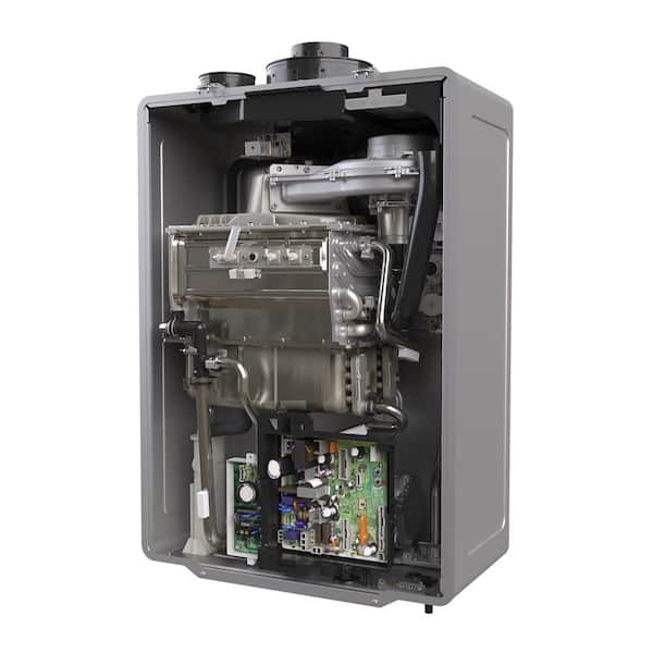 Rinnai RU180eN Outdoor Tankless Water Heater, 10 GPM Natural Gas, Endless Hot Water For Home