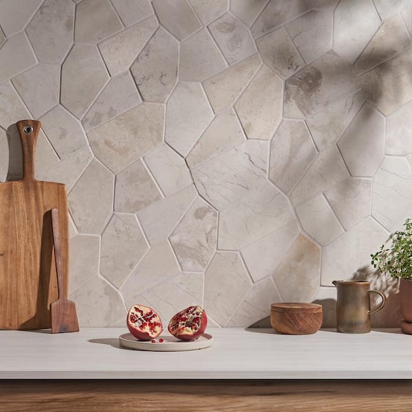Ivy Hill Tile Countryside Organica White 11.81 in. x 19.68 in