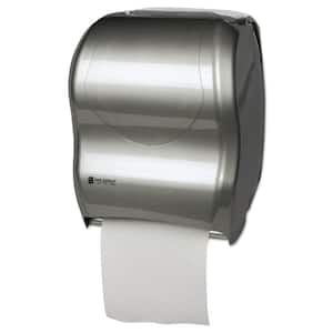 Silver Tear-N-Dry Touchless Roll Paper Towel Dispenser