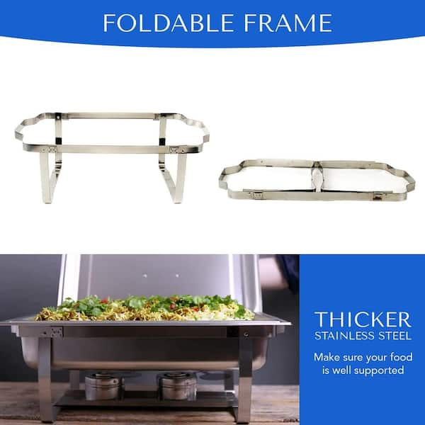 Thicken Stainless Steel Storage Tray With Lid Rectangle Food Plate