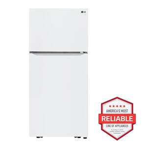 Frigidaire 29.6 in. 20.4 cu. ft. Top Freezer Refrigerator in White  FRTD2021AW - The Home Depot