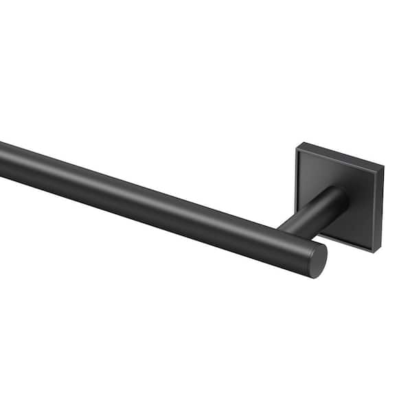Mode 18 in. Wall Mounted Towel Bar in Matte Black