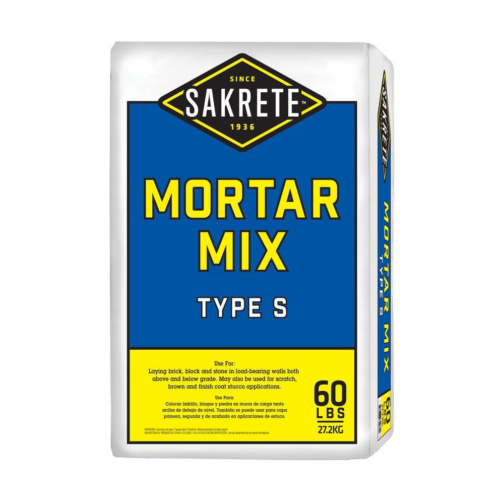 Have a question about SAKRETE 60 lb. Type S Mason Mortar Mix
