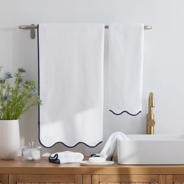 Company Cotton Scallop Cotton Single Bath Sheet