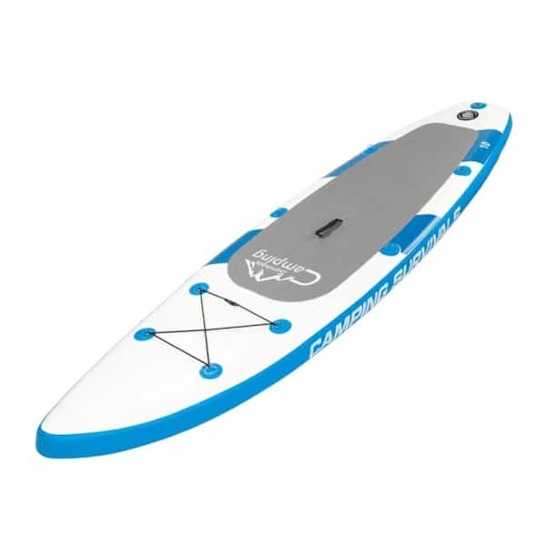 11 Feet Paddle Board Inflatable Surfboard Blue and White