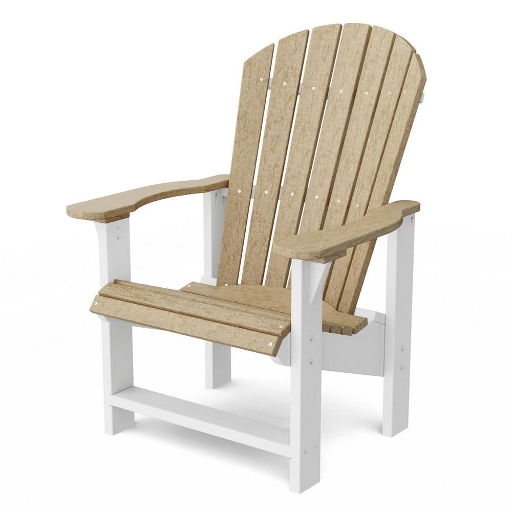 Wildridge Heritage Weathered Wood and White Plastic Outdoor