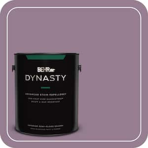 1 gal. #680F-5 Plum Swirl Semi-Gloss Enamel Interior Stain-Blocking Paint & Primer