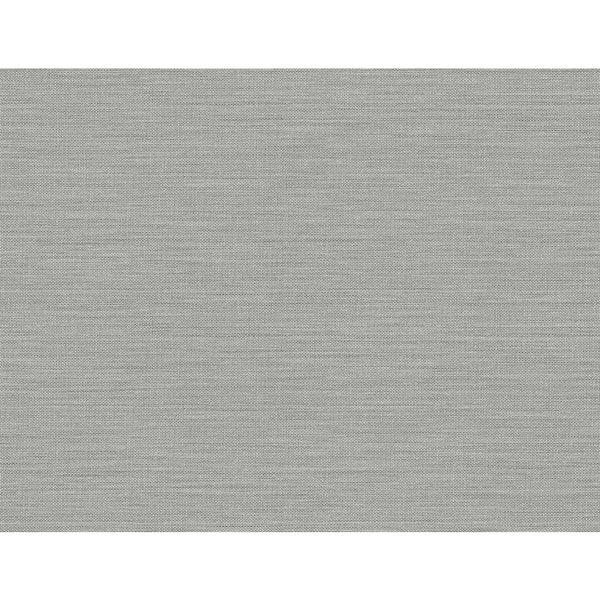 Seabrook Designs 60.75 sq. ft. Taupe Libeco Embossed Vinyl Unpasted Wallpaper Roll