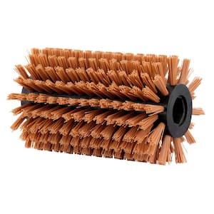 Wood Scrubbing Brush for Outdoor Patio Sweeper