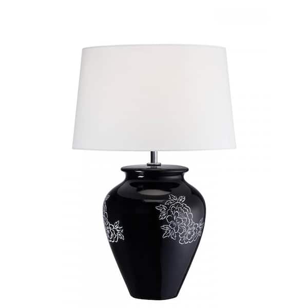 Filament Design 22.5 in. Black Table Lamp