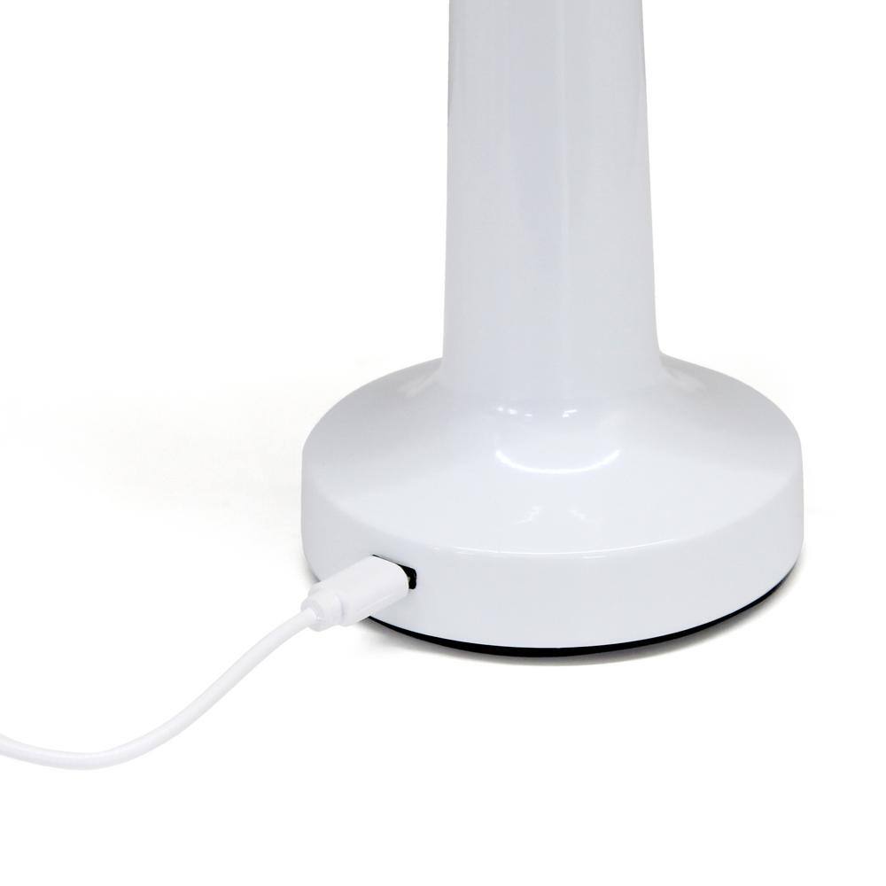 White Mushroom Magic Dimming Cordless Touch Sensor Desk Lamp