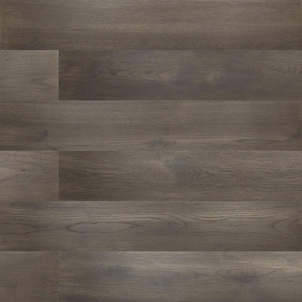 Tulane Hickory 0.28 in. x 6.5 in. Waterproof Wire Brushed Engineered Hardwood Flooring (21.67 sq. ft./case)