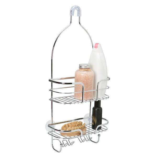 Bath Bliss Oval Wire Shower Caddy - Holland -chr 23385-chr - The Home Depot