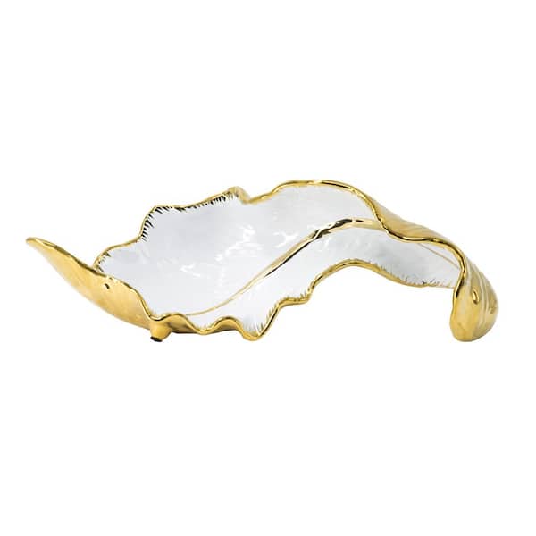 A & B Home Abstract Ceramic Sculpture