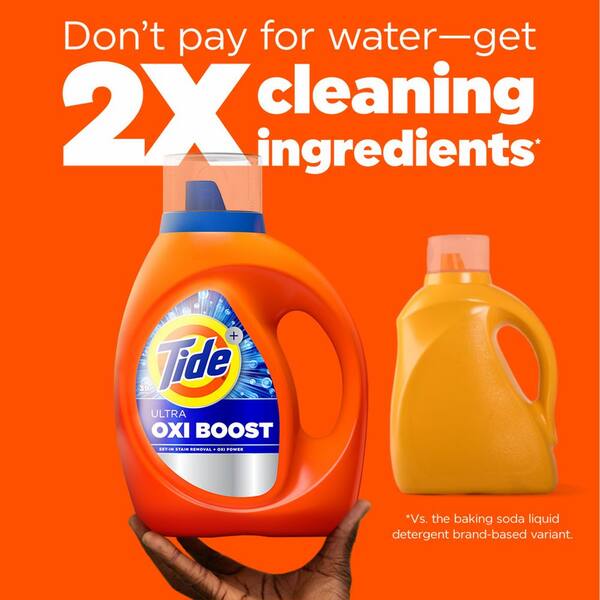 Tide 117 oz. HE Ultra Oxi Boost Liquid Laundry Detergent (83-Loads