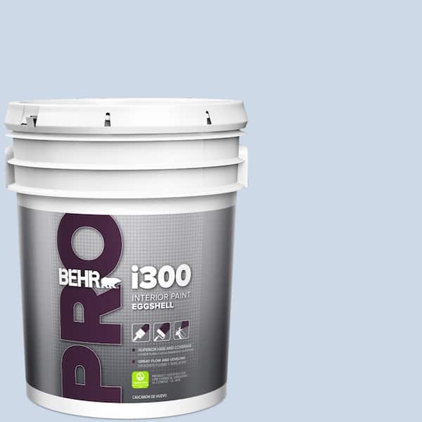 BEHR PRO 5 gal. #610C-2 Calm Water Eggshell Interior Paint