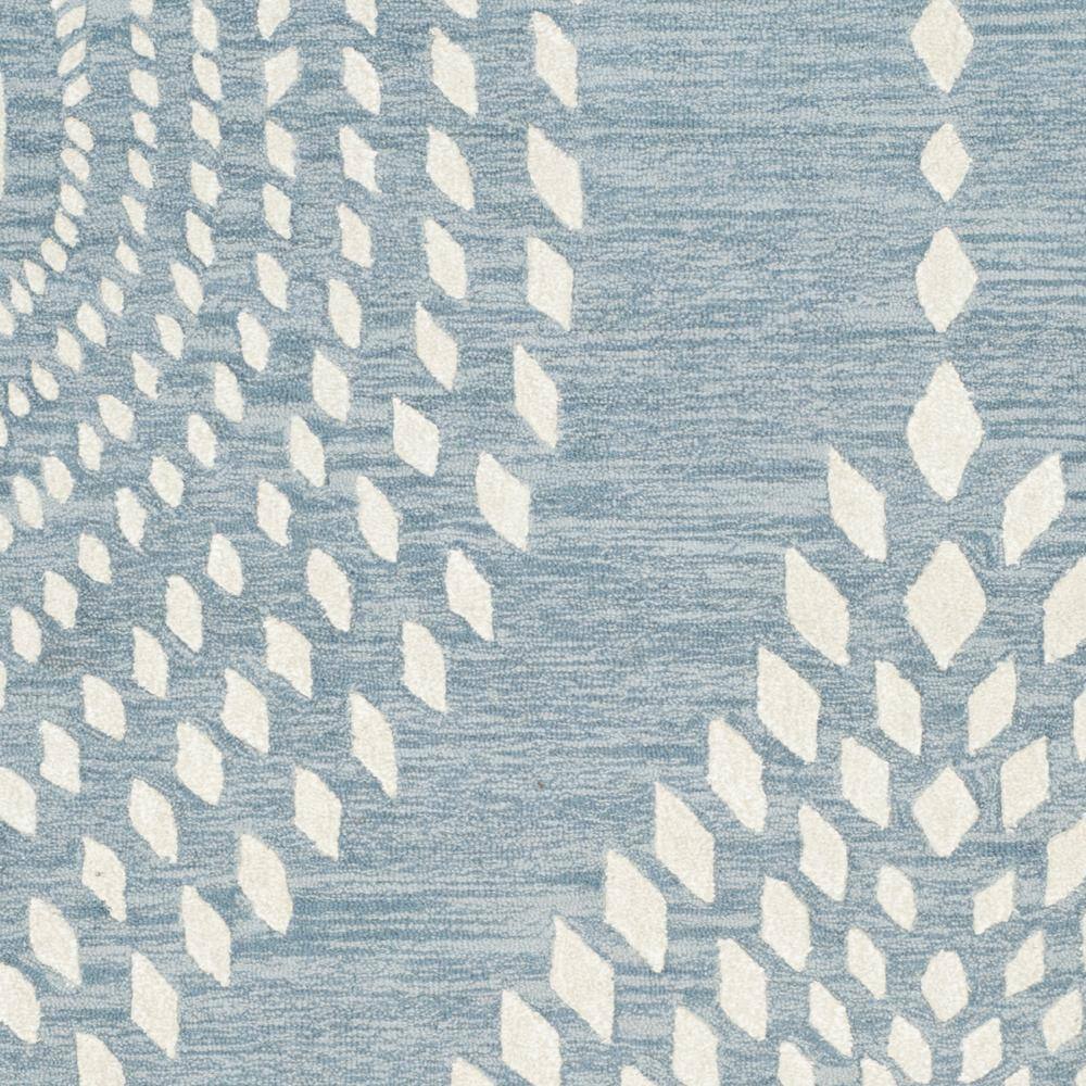 Bella Artisan Blue Wool 9' x 12' Hand-Tufted Area Rug