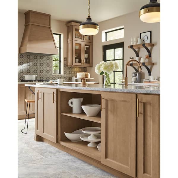 Cottage 14.5 in. W x 0.75 in. D x 14.5 in. H in Jute Cabinet Door Sample