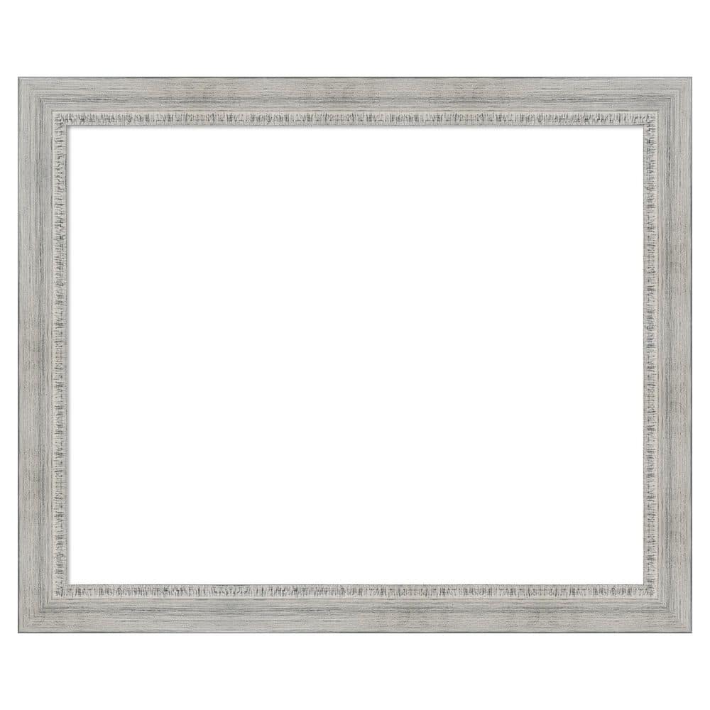 Rustic White Wash 34 in. x 28 in. Wood Framed Dry Erase Magnetic Memo Board price history on PriceWatchPro