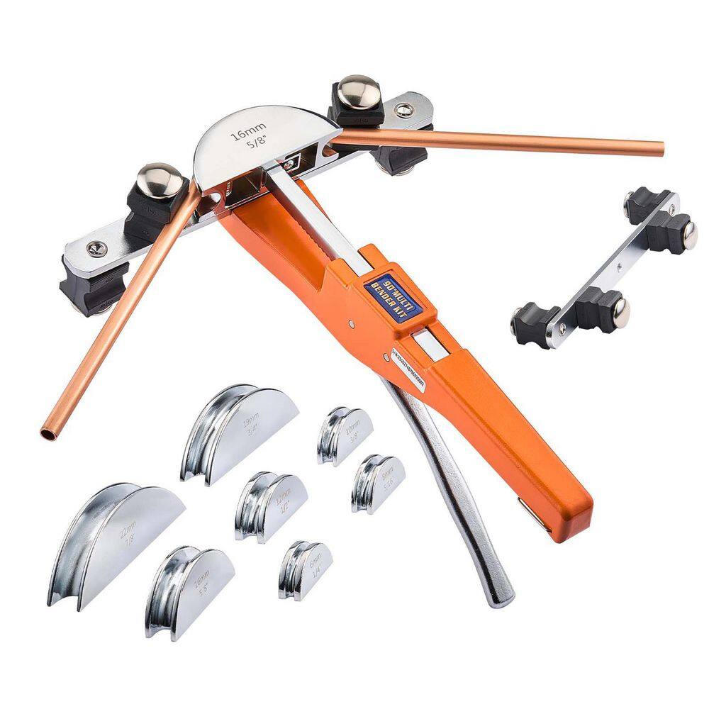 Tubing Bender Kit with 7 Aluminum Alloy Dies, 1/4 to 7/8 In., Compact Ratcheting Tube Pipe Bender, Ratchet Bending Tool price history on PriceWatchPro