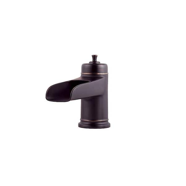 Pfister Ashfield 2-Handle Deck Mount Roman Tub Faucet Trim Kit in Tuscan Bronze (Valve and Handles Not Included)