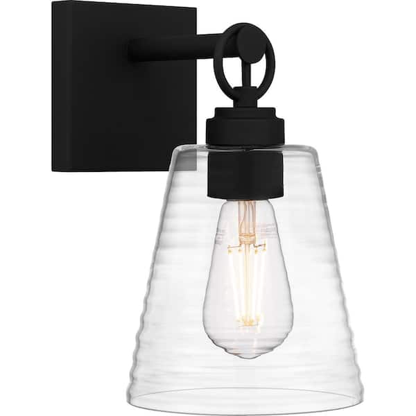 Quoizel Dacosta 1-Light Earth Black Wall Sconce