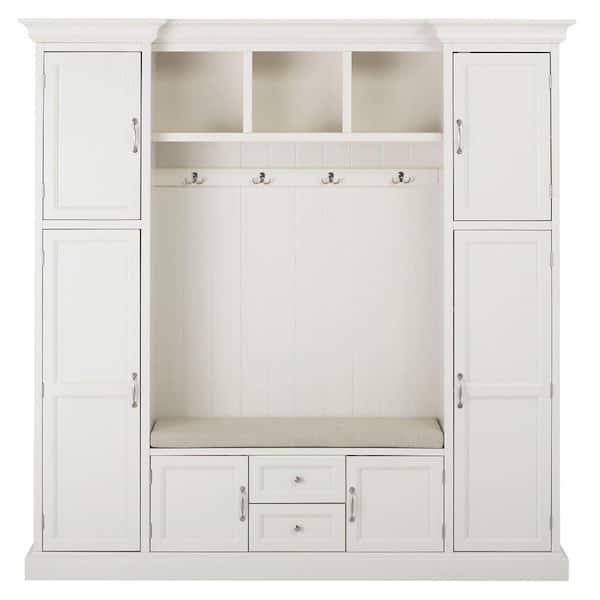 Shop ROYCE ALL IN 1 MUDROOM LARGE POLAR WHITE BOX 1 from Home Depot on Openhaus