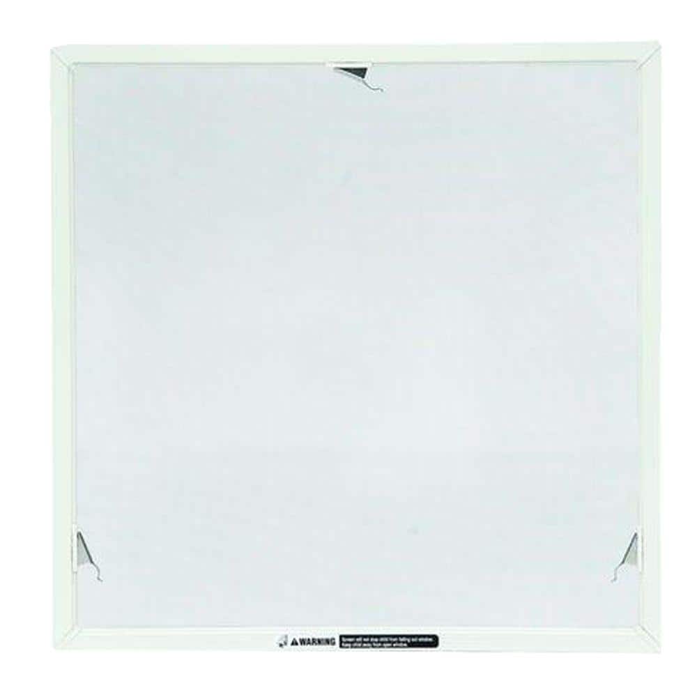 Andersen 20-5/32 in. x 20-5/32 in. 400 Series White Aluminum Awning ...