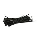 8 In. Black Nylon Cable Zip Ties (500-Piece per Bag)
